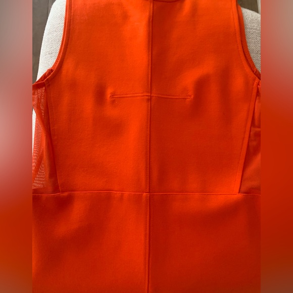 French Connection Reddish Orange Sleeveless Dress - Picture 6 of 9
